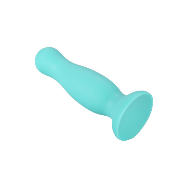 Plug anal ventouse vert pastel taille M 